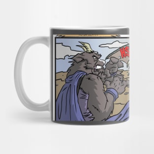 Man-Goat vs. chupacabra! Mug